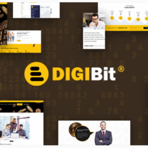 DigiBit - Bitcoin Trading WordPress Theme