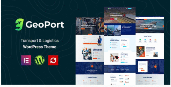 Geoport - Transport & Logistics WordPress Theme
