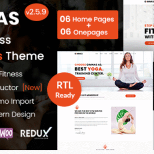 Gimnas - Gym Fitness WordPress Theme