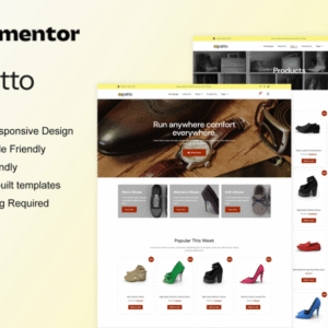 Zapatto - Shoes Store WooCommerce Elementor Template Kit