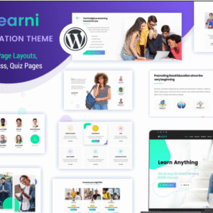 LMS, Online Courses WordPress Theme - eLearni