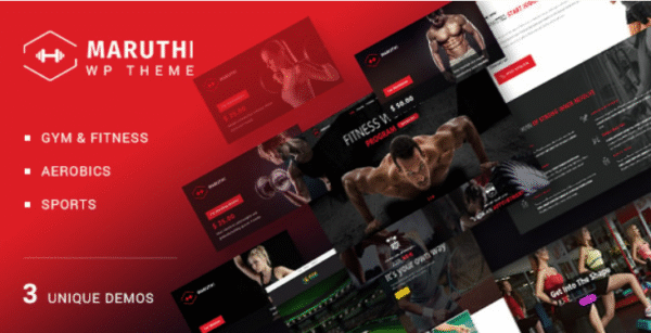 Maruthi - Fitness Gym WordPress Theme