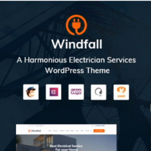 Windfall - Electrician Services WordPress Theme