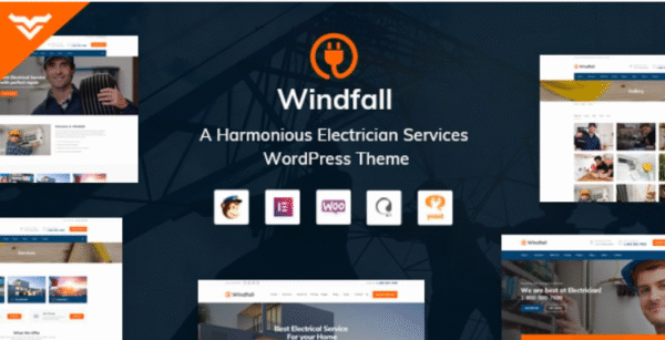 Windfall - Electrician Services WordPress Theme