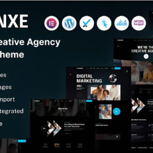Agenxe – Creative Agency WordPress Theme