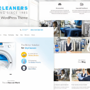 Dry Cleaning | Laundry Services WordPress Theme