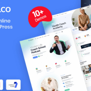Wellco - Coaching & Online Courses WordPress Theme
