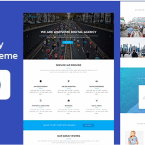 Ariana - Digital Agency WordPress Theme