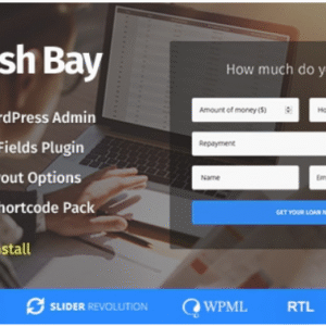 Cash Bay - Banking and Payday Loans WordPress Theme