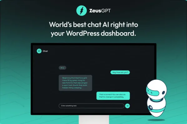 ZeusGPT - WordPress Plugin powered by ChatGPT