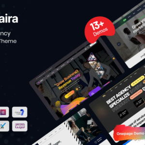 Saira - Digital Agency WordPress Theme