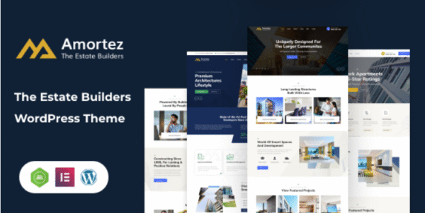 Amortez – Real Estate Group WordPress Theme + RTL