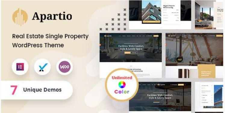 Apartio - Single Property WordPress Theme + RTL Apartio - Single Property WordPress Theme + RTL