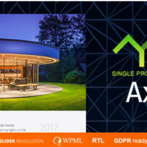 Axel - Single Property Real Estate Theme