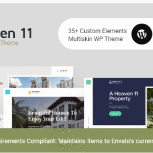 Heaven11 | Property & Apartment Real Estate WordPress Theme