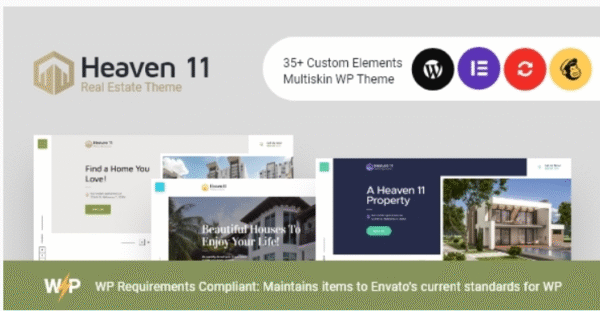 Heaven11 | Property & Apartment Real Estate WordPress Theme
