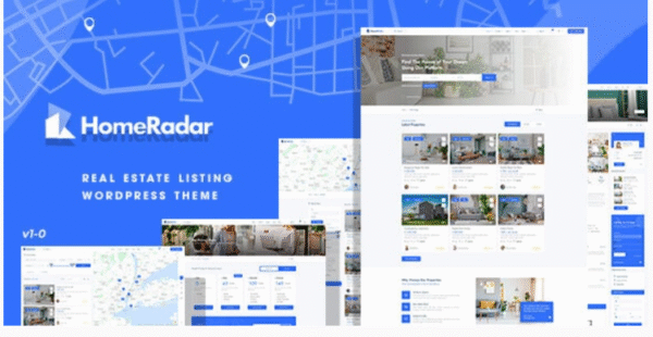 HomeRadar - Real Estate WordPress Theme