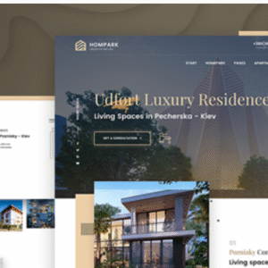 Hompark | Real Estate & Luxury Homes Theme