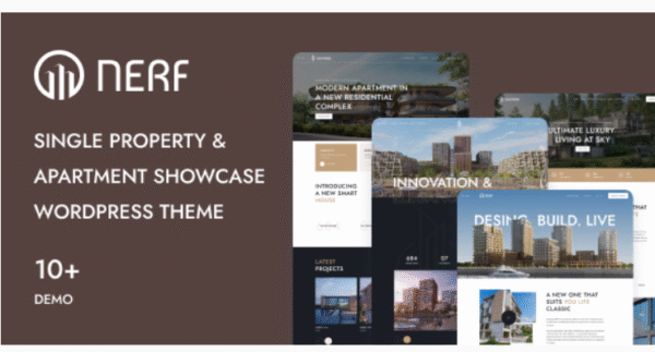 Nerf - Single Property WordPress Theme