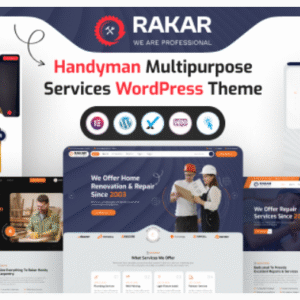 Rakar - Multipurpose Services WordPress Theme