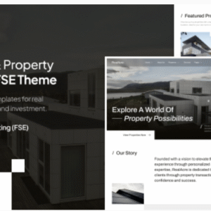 RealAcre – Real Estate & Property FSE WordPress Theme
