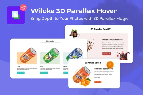 Wiloke 3D Parallax