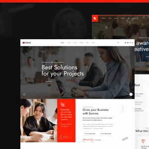 Sominx - Creative Business Agency WordPress Theme
