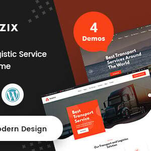 Tranzix- Logistics & Transportation WordPress Theme + RT