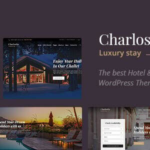Charlostin - Hotel & Resort Booking WordPress Theme