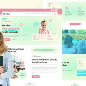 Mbolos - Kids School Profile & Promotion Elementor Template Kit