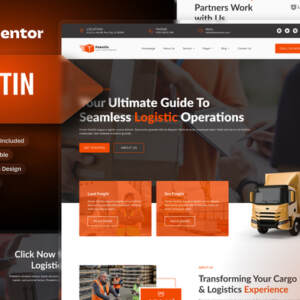 Paketin - Cargo and Logistics Elementor Template Kit