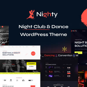 Nighty - Night Club WordPress Theme