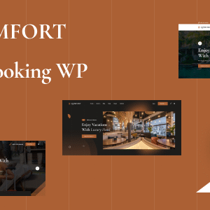 Qomfort - Hotel Booking WordPress Theme