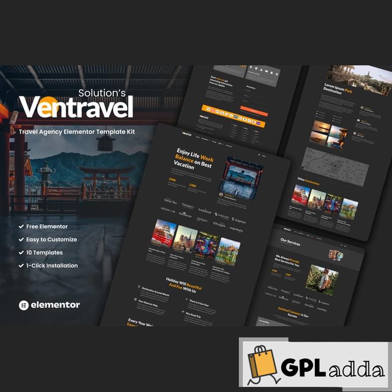 Ventravel-Traveling-Agency-Elementor-Template-Kit