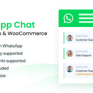 WhatsApp Chat for WordPress and WooCommerce