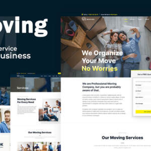 moving-service-local-business-elementor-template