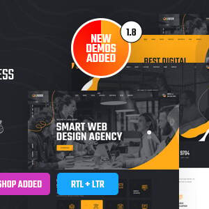 Linoor - Digital Agency Services WordPress Theme