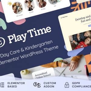 Play Time - Day Care & Kindergarten WordPress Theme