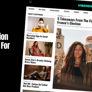 Vibenews - Newspaper & Magazine WordPress Theme