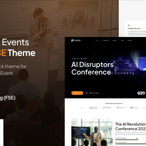 Stagez – Conference and Event Gutenverse FSE WordPress Theme